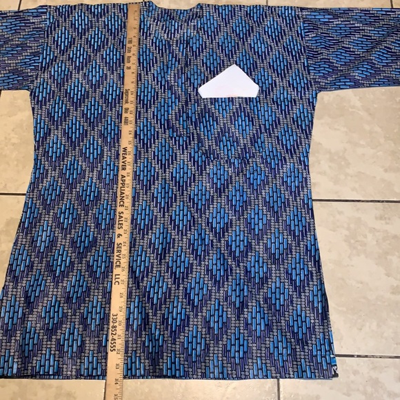 African Dashiki Short Sleeve Shirt - Picture 5 of 6